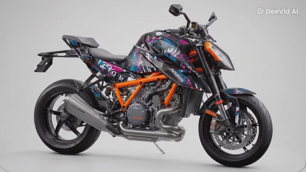 kit grafiche KTM superduke 1290 r URBAN MAGENTA