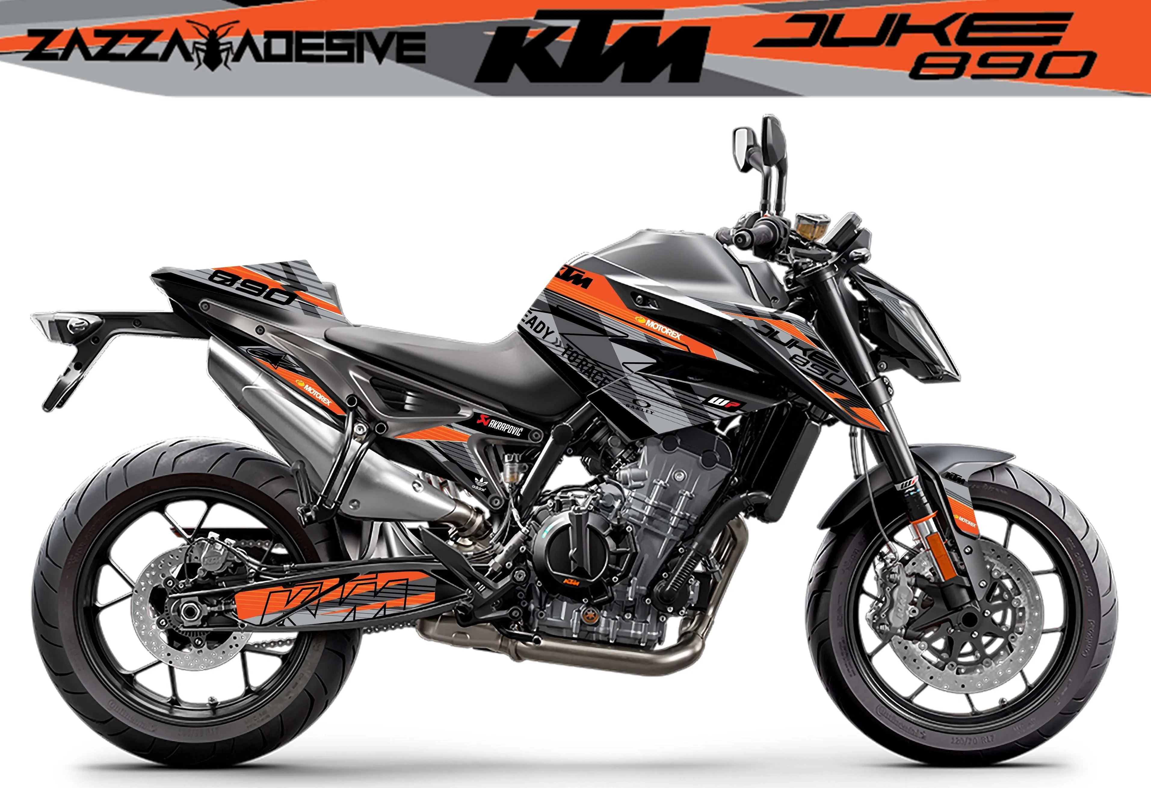 kit grafiche per ktm duke 790 / 890 Júzi