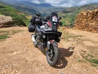 Honda NX 500 red gray graphics kit