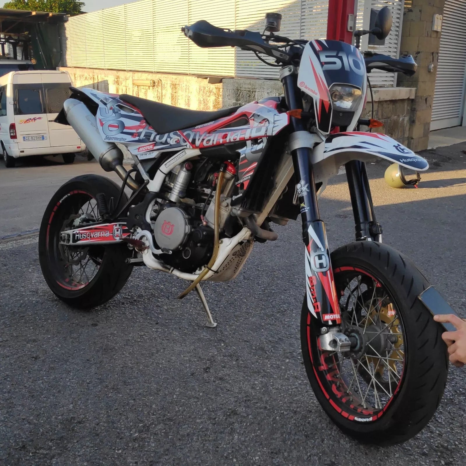 kit grafiche per Husqvarna TE SM SMR 450 510 2005 - 2007