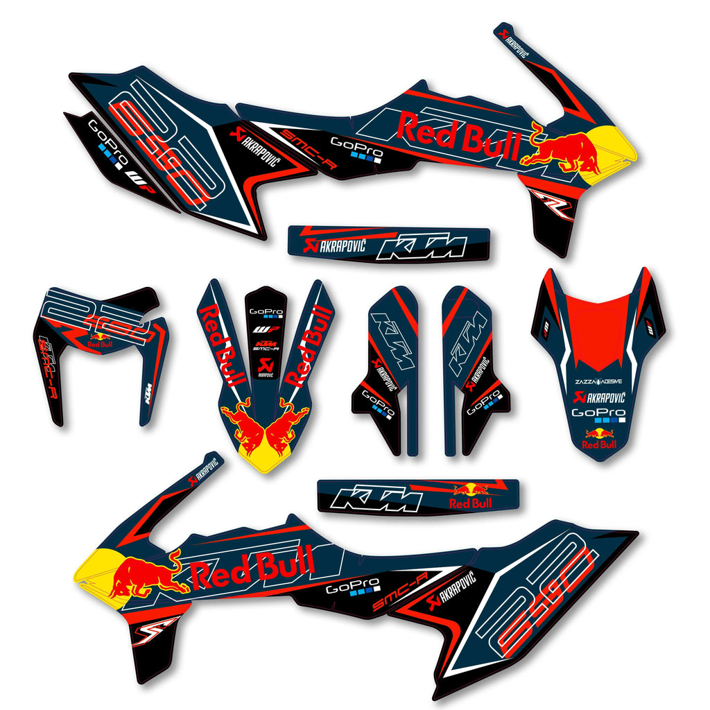 kit grafiche KTM SMC-R 690 Rb blu 2019 - 2024