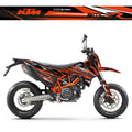 kit grafiche  KTM SMC-R 690 zad 3 2019 - 2024