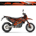 kit grafiche  KTM SMC-R 690 zad 2 2019 - 2024