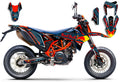 kit grafiche KTM SMC-R 690 Rb blu 2019 - 2024