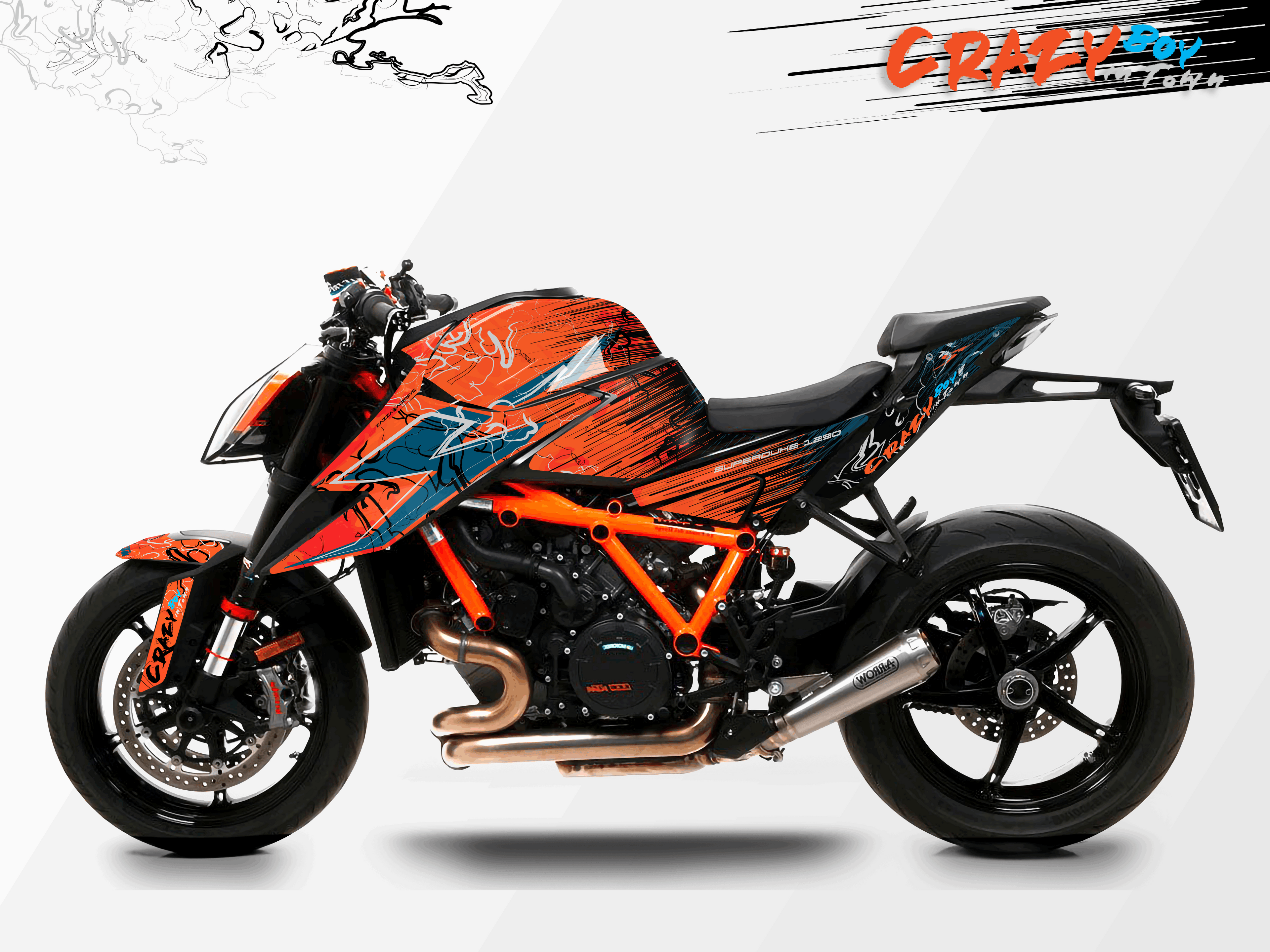 kit grafiche superduke 1290 r crazy