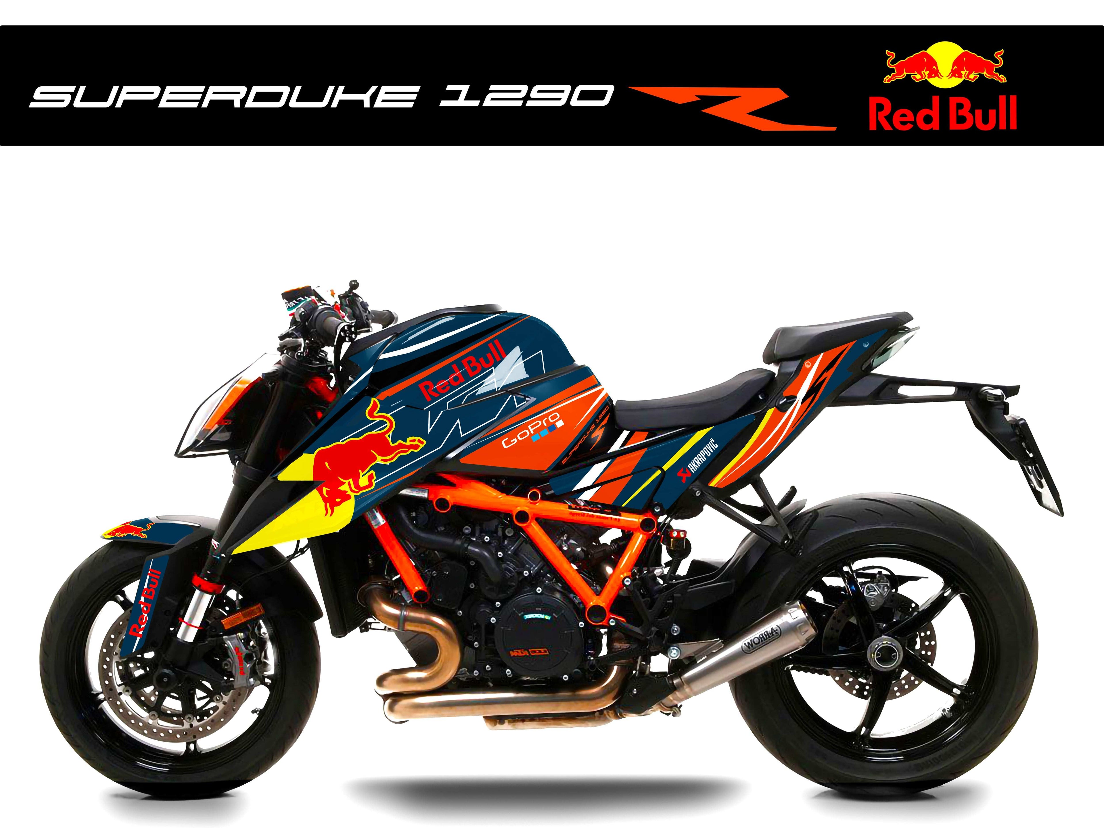 kit grafiche superduke 1290 r RB blu