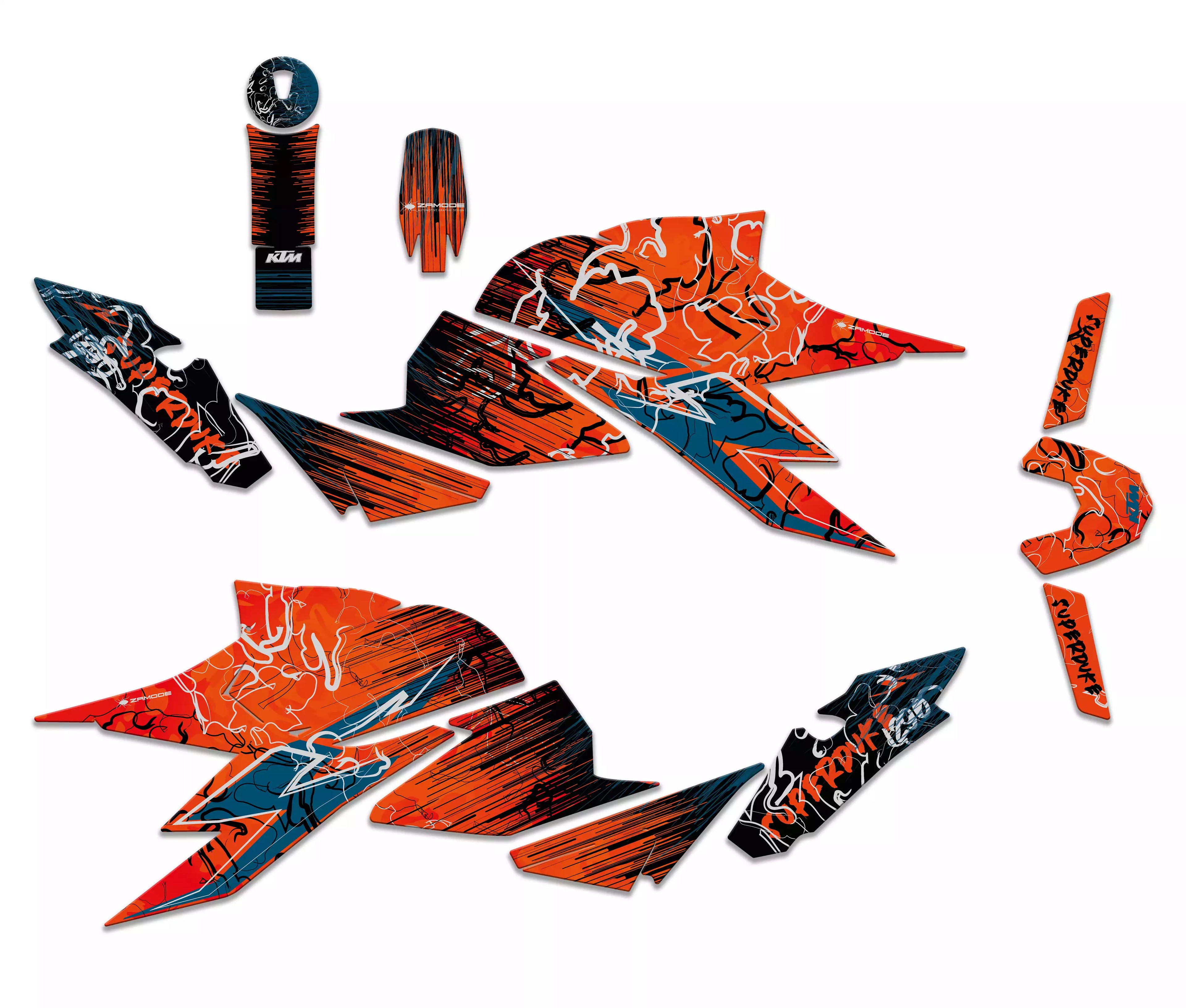Superduke 1290 R Crazy graphics kit