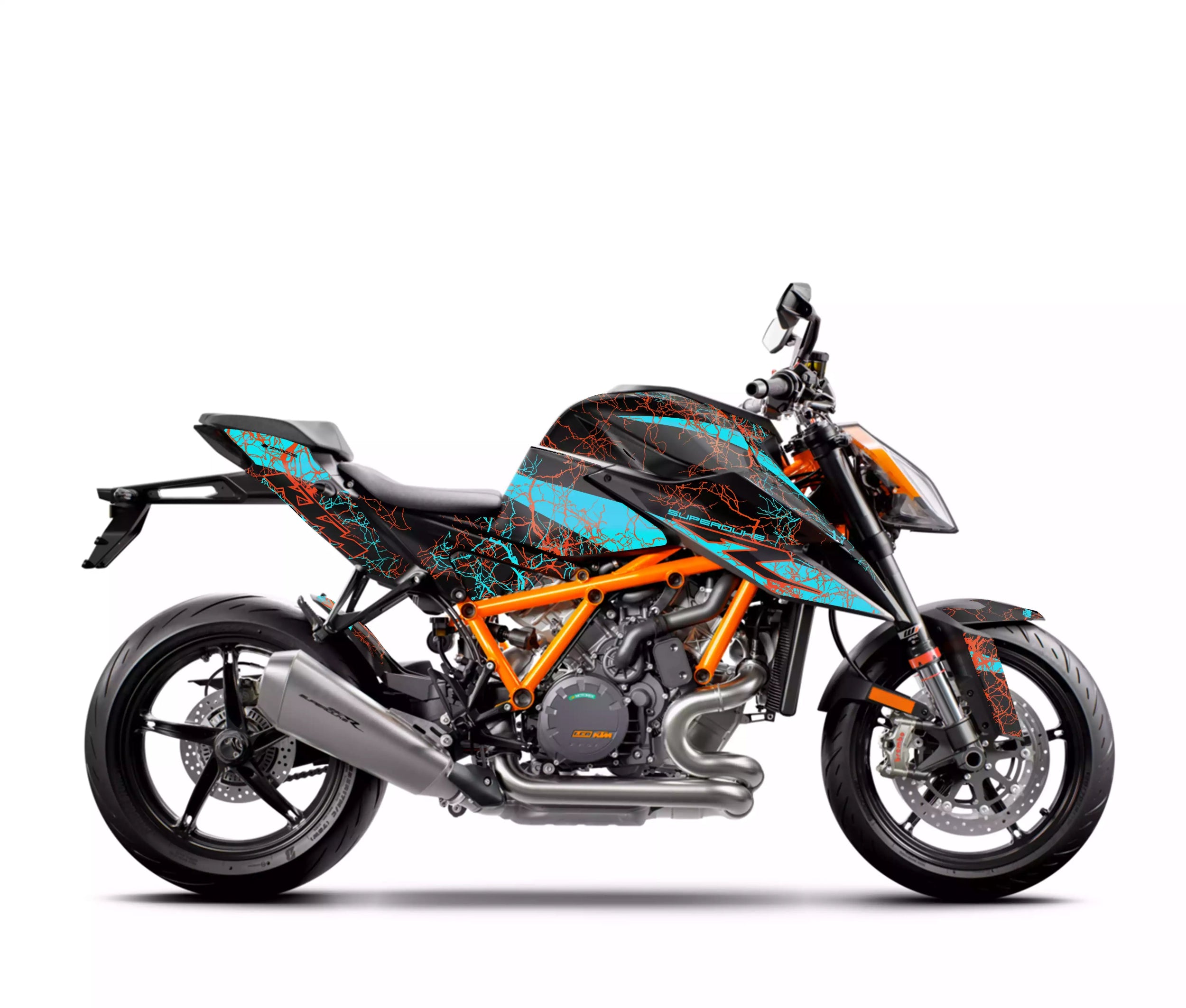 superduke 1290 r orange roots graphics kit