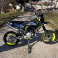 Graphics kit for Swm SM 500 R crazy yellow