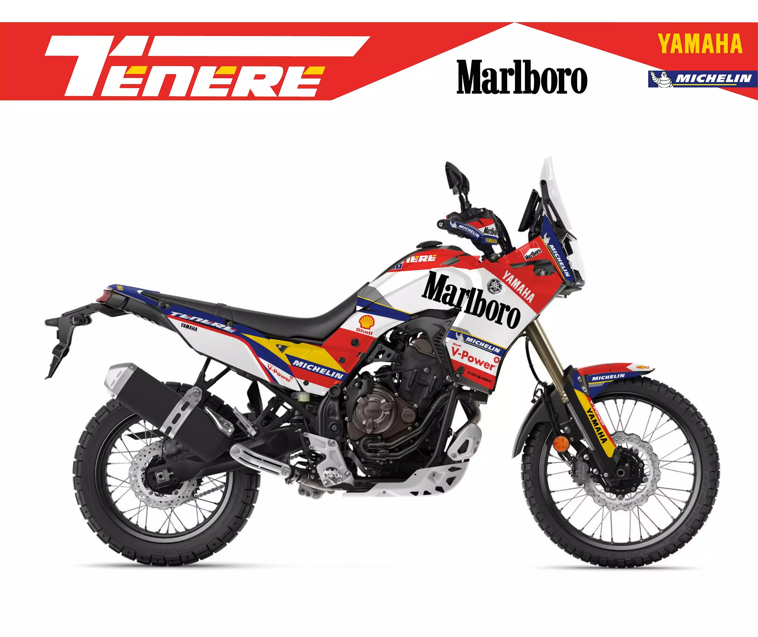 Yamaha Tenere 700 2022-2024 graphic kits