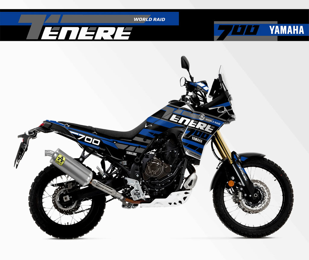 kit grafiche Yamaha Tenere 700 BLU NERO
