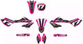 Graphic kit for YAMAHA YZ 125/250 2022/2024 fuchsia